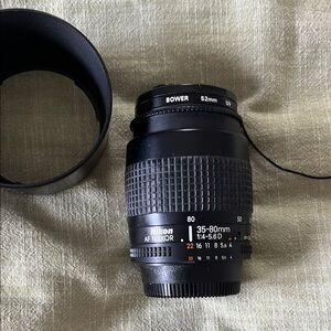 Nikon AF Nikkor Black Manual Focus Lenses with Aperture Rings 35m